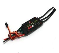 Brushless ESC 12A 20A 30A 40A 50A 60A 80A with UBEC for Quadcopter Aircraft Model Fixed Wing Multi-axis DIY FPV RC Drone (UK-HRLH250-60A)