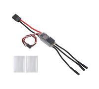 Brushless ESC 32 Bit STM32G071 Processor, RC Brushless Motor Electric Speed Controller with 128kHz PWM Frequency, CNC Heatsink and BEC 10A for Drones RC Cars Boats