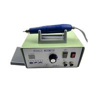 Brushless Micromotor Hand Kit 90000rpm Electric Drill Polisher, Dual Mode Control (Foot Pedal/Manual), 240W Suitable for Nut Carving, Jade Carving, Wood Carving, Small Metal Engraving