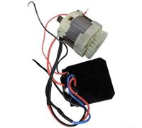 Brushless Motor 21V for Chainsaw 14 Gear High Torque Long Life Replacement for 550 Saw Upgrades Forestry Cutting Tools Black 6.2x5.2cm