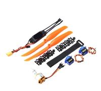 Brushless Motor A2212 with 40A ESC and SG90 Servo for RC Aircraft(Green)