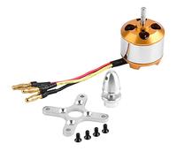 Brushless Motor, Practical Brushless Motor-2814 1000/1400KV 2kg Thrust 3-4S Motor for Fixed-wing RC Plane Airplane Model 1000KV