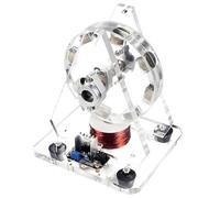 Brushless Motor Pseudo Motion Disc Motor, 24V Model with 8 Strong Magnets, 500-1500rpm Speed for Teaching and Science Physics Projects