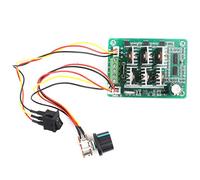 Brushless Motor Speed Controller High Performance 3 Phase Motor Speed Control Switch with Potentiometer Adjustment for DIY Robotics Electric Vehicles and Industrial Applications