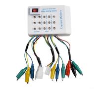 Brushless Motor Tester for E-Bike Controller Detector with 36 Wiring Options Checks Phase Angle 60/120 Degree & Hall Sensor Quick Diagnostic Tool for Electric Scooter Repair Mai