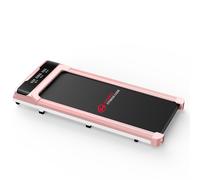 Brushless Motor Treadmill- Super Large LED Display, Quiet Motor, and Shock Absorption for Home Fitness Rattantree Pink One Size