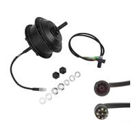 Brushless Rear Hub Motor, Electric Bike Rear Hub Motor 36V/48V 350W With 135mm 175mm 195mm Rear Forks Includes 9pin Cable Screws(36V 350W 195mm)