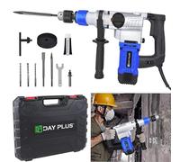 Brushless Rotary SDS Hammer Drill, Corded Rotary Hammer Drill SDS-Plus 1800W Electric Hammers Drills, Concrete Tile Breaker Demolition Heavy Duty, Concrete Drills Breaker Kit