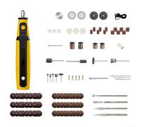 Brushless Rotary Tool Kit 3.7V Cordless Electric Engraver Pen | with Touchscreen Control, 0.5-3.2mm Chuck for Wood Carving Polishing Grinding Drilling, 26-Piece Accessories Set(C)