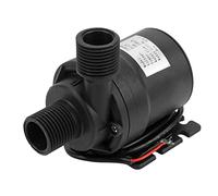 Brushless Water Pump, DC 12V Brushless Motor Low Noise 30W 8m Lift Height IP68 Submersible Installation for Home Fountain Fish Tank Water Circulation System