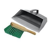 Brushmann Enclosed Dustpan and Brush Set (Stiff Bristles)