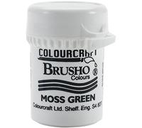 Brusho Crystal Colour 15g-Moss Green