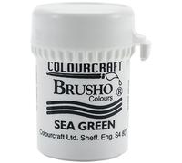 Brusho Crystal Colour 15g-Sea Green