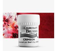 Brusho : Crystal Colours : Powder Paint : 15g : Crimson