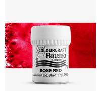 Brusho : Crystal Colours : Powder Paint : 15g : Rose Red