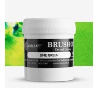 Brusho : Crystal Colours : Powder Paint : 50g : Lime Green