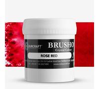 Brusho : Crystal Colours : Powder Paint : 50g : Rose Red