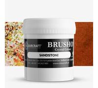 Brusho : Crystal Colours : Powder Paint : 50g : Sandstone