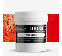 Brusho : Crystal Colours : Powder Paint : 50g : Vermillion