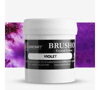 Brusho : Crystal Colours : Powder Paint : 50g : Violet
