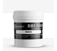 Brusho : Crystal Colours : Powder Paint : 50g : White