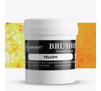 Brusho : Crystal Colours : Powder Paint : 50g : Yellow