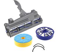 Brushroll + Filters Set + Seal Kit for Dyson DC07 Vacuum Allergy Washable Pre & Post Motor HEPA Filter