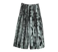Brushstroke Stripe Trousers - male - Issey Miyake - Wide Trousers - Black - L - Trousers L