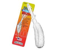 Brushtech B61C Flute & Stemware Wine Glass Cleaning Brush, Non-Scratch Soft Foam Bristles, Dishwasher Safe, Glasses Cleaner Brush for Crystal Glasses, Mugs, Tumblers, Champagne Glass Bottle(Pack of 2)