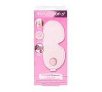 Brushworks 3D Eyelash Protector Sleep Mask - Pressure-Free Eye Mask for Lash Extensions, Full Blackout, Adjustable Strap, Travel-Friendly, Soft & Comfortable Nighttime Mask for Restful Sleep