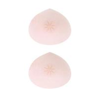 Brushworks Blending Drops Duo (Pink) - 2 Ultra Soft Makeup Sponges for Liquid, Cream & Powder Application, Seamless Makeup & Airbrushed Finish, Vegan & Cruelty Free