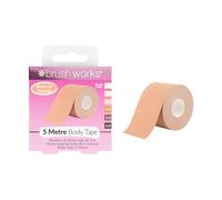 Brushworks Body Tape Shade 3.0 Caramel – Nude Stretchy Breast Lift, 5m Roll, Vegan