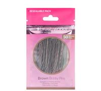 brushworks Brown Bobby Pins