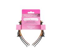 Brushworks Butterfly Clip Headbands x3