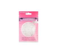 Brushworks Clear Flexi Elastic Hair Bands x100