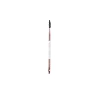 Brushworks Double Ended Brow Brush White & Gold