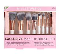 Brushworks Exclusive Makeup Brush Set, Pink, One Size