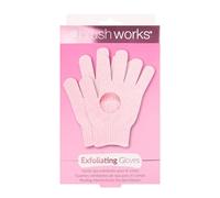 Brushworks Exfoliating Gloves – Pink
