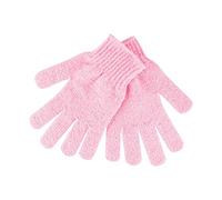 Brushworks Exfoliating Gloves - 3 Pairs of Deep Cleansing Shower Gloves to Remove Dead Skin & Fake Tan, Body Scrub Gloves for Smooth, Radiant Skin, Vegan & Cruelty-Free