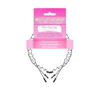 Brushworks Flexi Zig Zag Headbands - 3 Pack