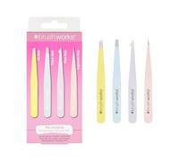 Brushworks Tweezer Set Mixed set of tweezers
