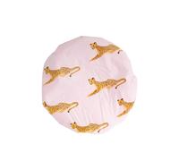 Brushworks Reversible Shower Cap - Leopard Pattern