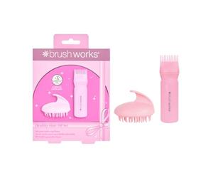 Brushworks Healthy Hair Oil Set