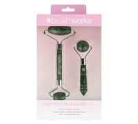 Brushworks Jade Roller & Globe Set, Pink, One Size