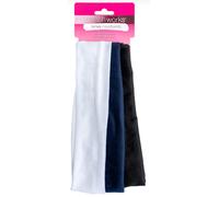 brushworks Jersey Headbands 3 pcs