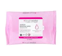 Brushworks Makeup Remover Wipes - 25 Sheets