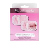 Brushworks Microfibre Wrist Wash Bands 2 Pack pack