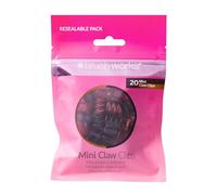 Brushworks Mini Claw Clips - 20 Pack