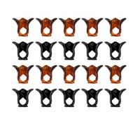 Brushworks Mini Claw Clips - 20 Pack