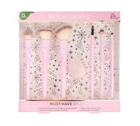 Brushworks Must-Have Brush Set, Pink, One Size